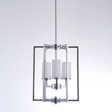 Riva Collection Metal & Glass Chandelier Lights