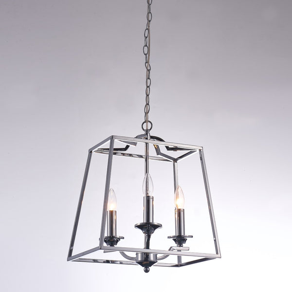 Pasargad Lionnel Collection Metal & Glass Chandelier Lights PMT-08-PASARGAD