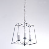 Lionnel Collection Metal & Glass Chandelier Lights
