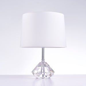 Pasargad Tortona Collection Metal & Crystal Table Lamp Lights PMT-12-PASARGAD