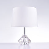 Tortona Collection Metal & Crystal Table Lamp Lights