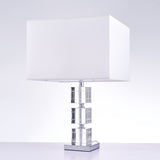 Fredo Collection Metal & Crystal Table Lamp Lights