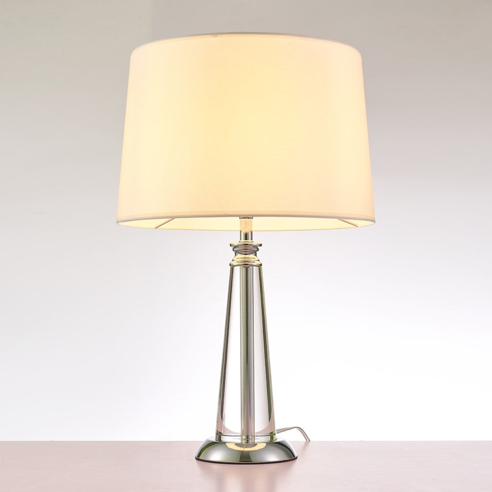 Pasargad Canova Collection Metal & Crystal Table Lamp Lights PMT-16-PASARGAD