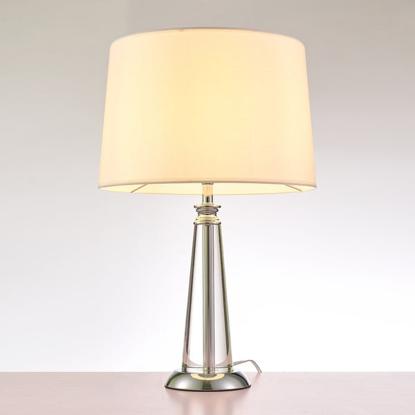 Pasargad Canova Collection Metal & Crystal Table Lamp Lights PMT-16-PASARGAD