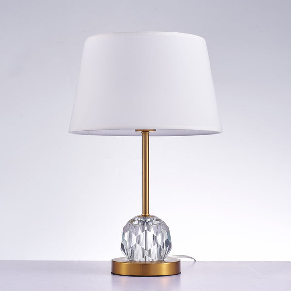 Pasargad Aston Collection Metal & Crystal Table Lamp Lights PMT-19-PASARGAD