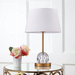 Pasargad Aston Collection Metal & Crystal Table Lamp Lights PMT-19-PASARGAD