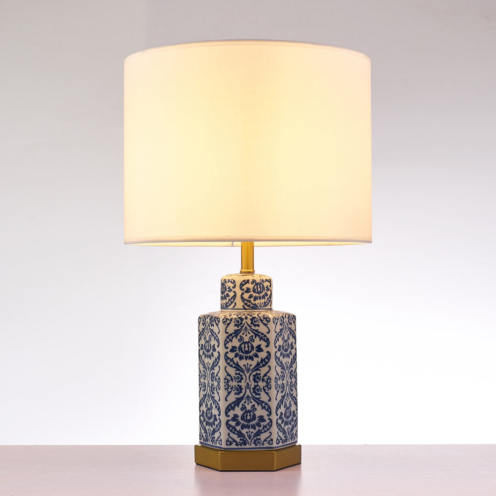 Pasargad Destro Collection Metal & Ceramic Table Lamp Lights PMT-22-PASARGAD