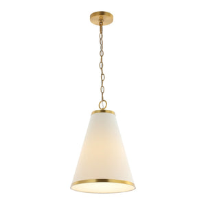 Safavieh Adelais Pendant Gold Metal / Fabric / Acrylic PND4136A