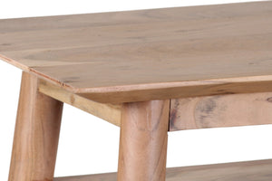 Porter Designs Portola Solid Acacia Wood Transitional Console Table Natural 05-108-10-5023