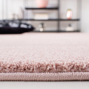 Plain And Solid 300 Plain And Solid 320 Solid & Tonal Power Loomed Polypropylene Pile Rug Pink