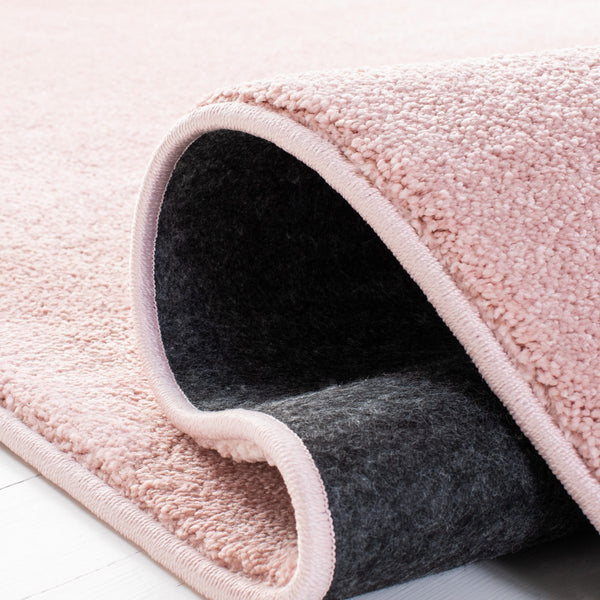 Plain And Solid 300 Plain And Solid 320 Solid & Tonal Power Loomed Polypropylene Pile Rug Pink