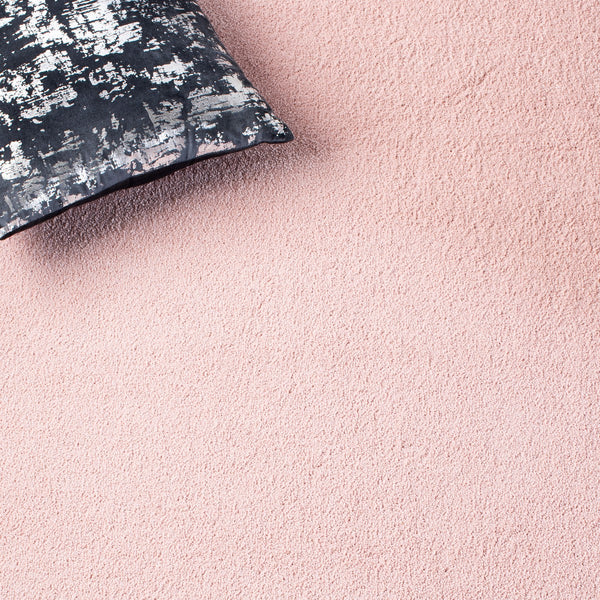 Plain And Solid 300 Plain And Solid 320 Solid & Tonal Power Loomed Polypropylene Pile Rug Pink