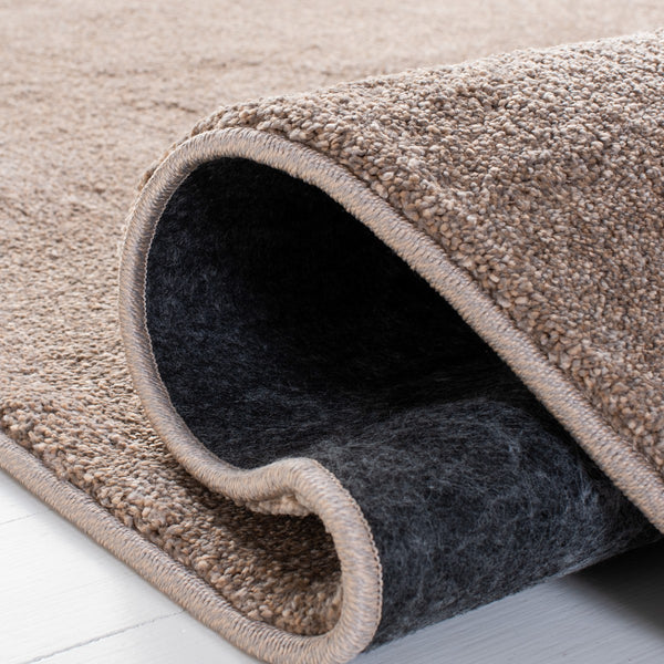 Plain And Solid 300 Plain And Solid 320 Solid & Tonal Power Loomed Polypropylene Pile Rug Taupe