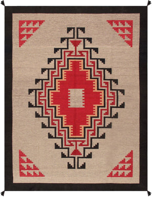 Pasargad Tuscany Collection Hand-Woven Wool Area Rug PNT-148 9X12-PASARGAD