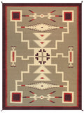 Pasargad Tuscany Collection Hand-Woven Wool Area Rug PNT-222 9X12-PASARGAD
