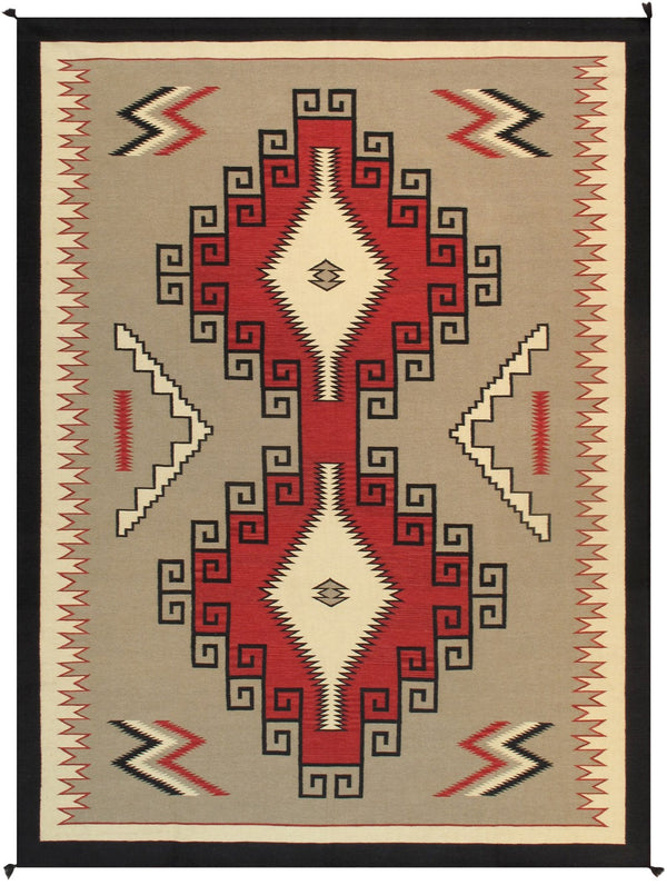 Pasargad Tuscany Collection Hand-Woven Wool Area Rug PNT-223 9X12-PASARGAD