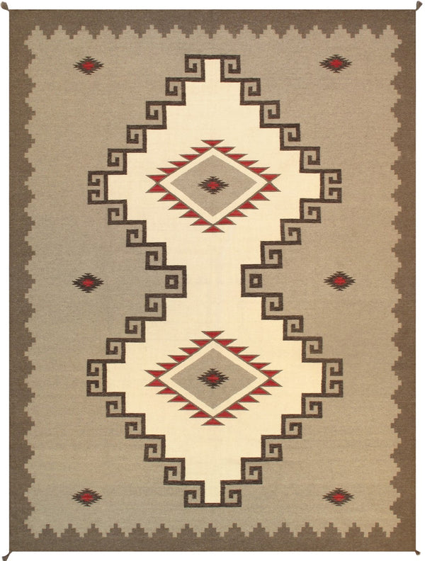 Pasargad Tuscany Collection Hand-Woven Wool Area Rug PNT-229 9x12-PASARGAD