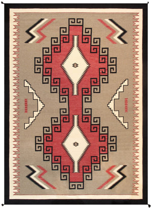 Pasargad Tuscany Collection Hand-Woven Wool Area Rug PNT-237 10X14-PASARGAD
