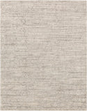 Pokhara POK-2300 Global Viscose, Wool Rug POK2300-69 Taupe, Khaki, Light Gray, Medium Gray 75% Viscose, 25% Wool 6' x 9'