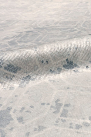 Pasargad Beverly Collection Hand-Loomed Grey Silk Rug POP-8402 9x12-PASARGAD