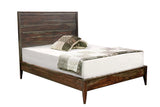 Porter Designs Fall River Solid Sheesham Wood Queen Contemporary Bed Gray 04-117-14-4479-KIT