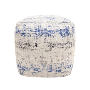 Pasargad Grandcanyon Distressed Cotton Pouf PPF-1332-1-PASARGAD