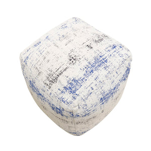Pasargad Grandcanyon Distressed Cotton Pouf PPF-1332-1-PASARGAD