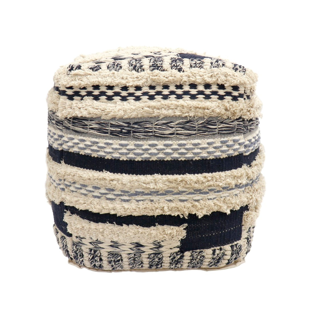 Pasargad Pasargad Grandcanyon Collection Cotton Pouf PPF-149-1-PASARGAD