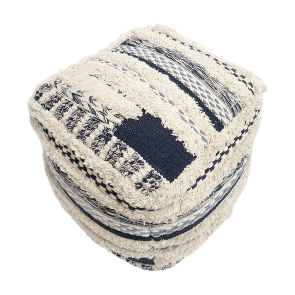Pasargad Pasargad Grandcanyon Collection Cotton Pouf PPF-149-1-PASARGAD