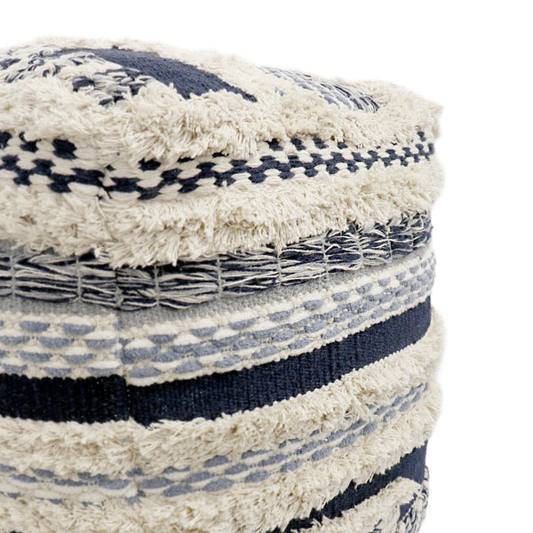 Pasargad Pasargad Grandcanyon Collection Cotton Pouf PPF-149-1-PASARGAD