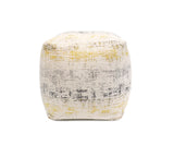 Pasargad Pasargad Grand Canyon Distressed Cotton Pouf (Distressed, ) PPF-283-1-PASARGAD