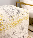 Pasargad Pasargad Grand Canyon Distressed Cotton Pouf (Distressed, ) PPF-283-1-PASARGAD