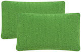 Safavieh Soleil Solid Pillow Sunshine Green PPL112F-1220-SET2