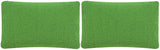 Safavieh Soleil Solid Pillow Sunshine Green PPL112F-1220-SET2