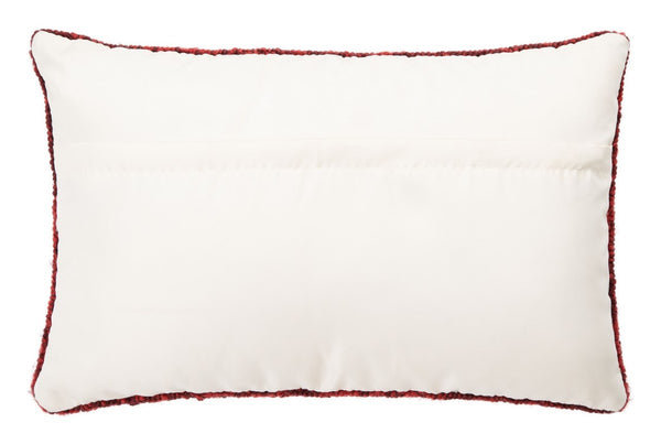 Safavieh Soleil Solid Pillow Marine Red PPL112J-1220-SET2