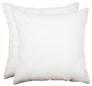 Safavieh Diamonds Five  Pillow -Set Of 2 Light Blue / Cream Embroidered Polypropelene PPL203B-2020-SET2