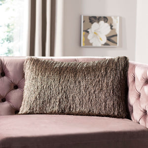 Safavieh Indoor / Outdoor Shag Taupe Polypropelene PPL210D-1424