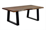 Porter Designs Manzanita Live Edge Solid Acacia Wood Natural Coffee Table Brown 05-196-02-4640T-KIT