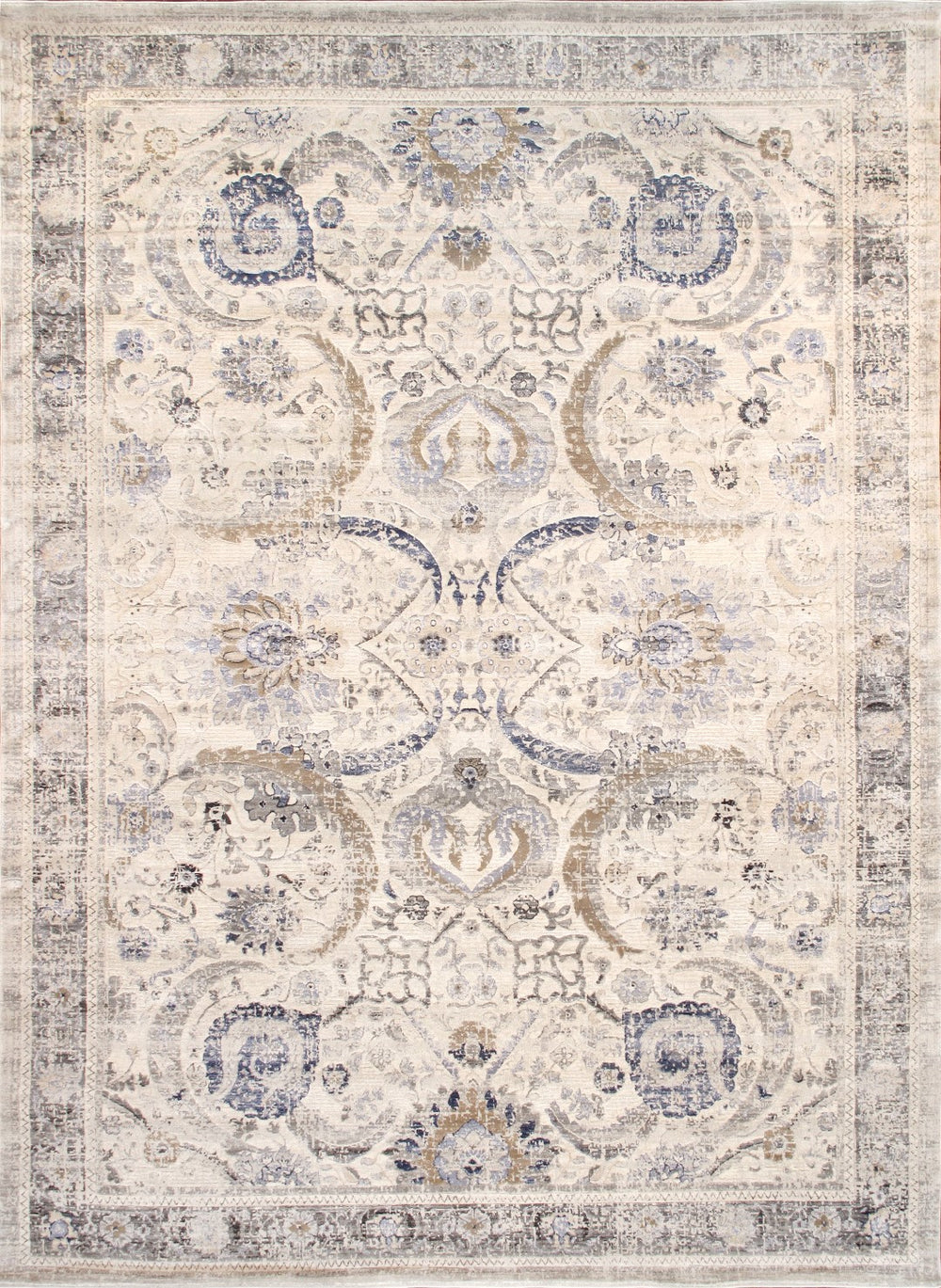 Pasargad Amadeus Design Power Loom Area Rug prc-1021ib 9x12-PASARGAD