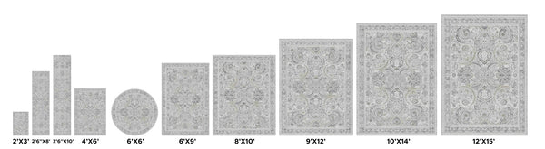 Pasargad Amadeus Design Power Loom Area Rug prc-1021is 9x12-PASARGAD