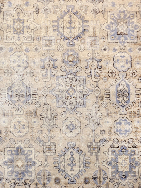 Pasargad Amadeus Design Power Loom Area Rug PRC-1022BB 5x7-PASARGAD