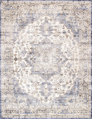 Pasargad Amadeus Medallion Eris Polypropyle Rug PRC-1024 5x7-PASARGAD