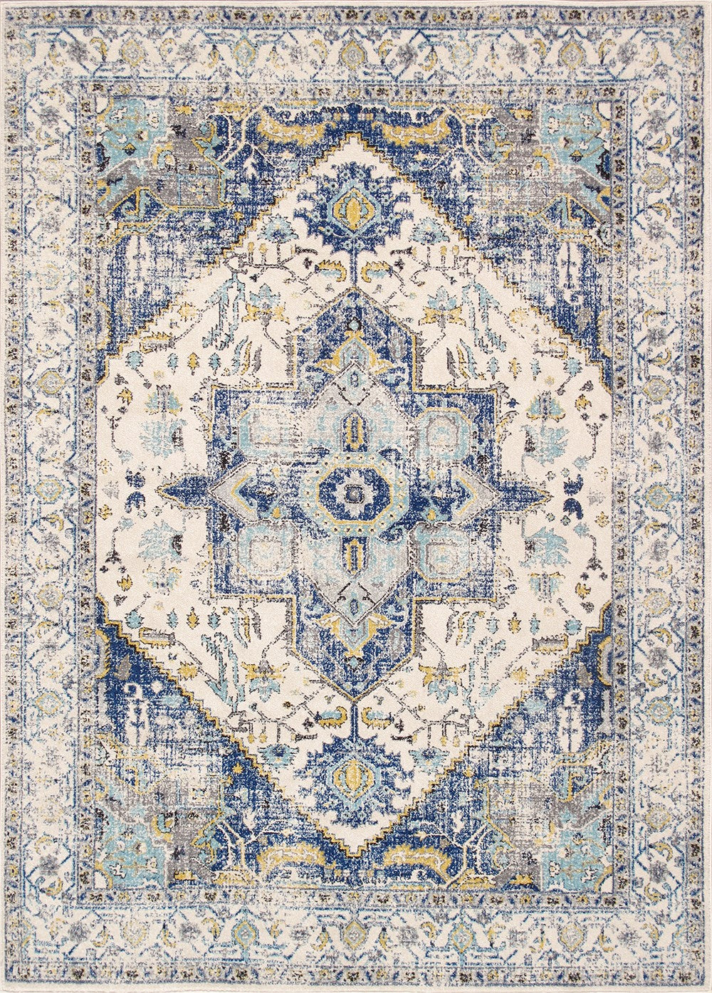 Pasargad Chelsea Medallion Chelsea Polypropyle Rug PRC-5365 9x12-PASARGAD