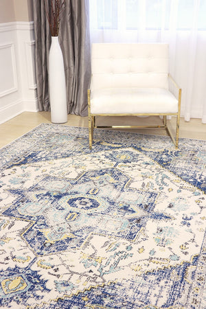 Pasargad Chelsea Medallion Chelsea Polypropyle Rug PRC-5365 9x12-PASARGAD