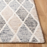 Precious 215 Hand Tufted 80% Wool, 20% Cotton Contemporary Rug Blue / Beige 80% Wool, 20% Cotton PRE215M-9