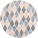 Precious 215 Hand Tufted 80% Wool, 20% Cotton Contemporary Rug Blue / Beige 80% Wool, 20% Cotton PRE215M-9