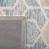 Precious 217 Hand Tufted 80% Wool, 20% Cotton Contemporary Rug Turquoise 80% Wool, 20% Cotton PRE217K-9
