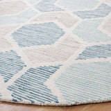 Precious 217 Contemporary Hand Tufted 80% Wool, 20% Cotton Rug Turquoise