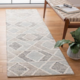 Precious 219 Contemporary Hand Tufted 80% Wool, 20% Cotton Rug Blue / Beige