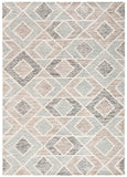 Precious 219 Hand Tufted 80% Wool, 20% Cotton Contemporary Rug Blue / Beige 80% Wool, 20% Cotton PRE219M-9